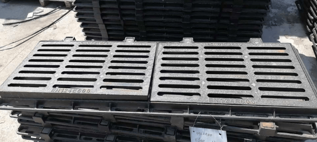 鹤山球墨铸铁连体双篦展示